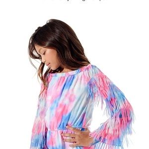 Girls TIE DYE romper 💖
